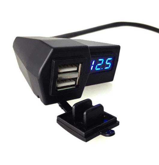 3.1A Motorcycle 2 in 1 Dual USB Port